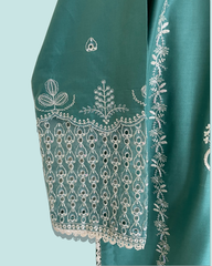 Premium Lawn - 3PC Stitched Embroidered ZF003