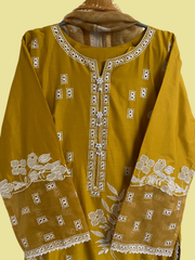 Premium Lawn - 3PC Stitched Embroidered ZF009