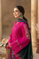 SAIRA RIZWAN - 3PC LAWN EMBROIDERED SUIT ZF335
