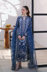 Royal Dusk - 3PC lawn Embroidered ZF250