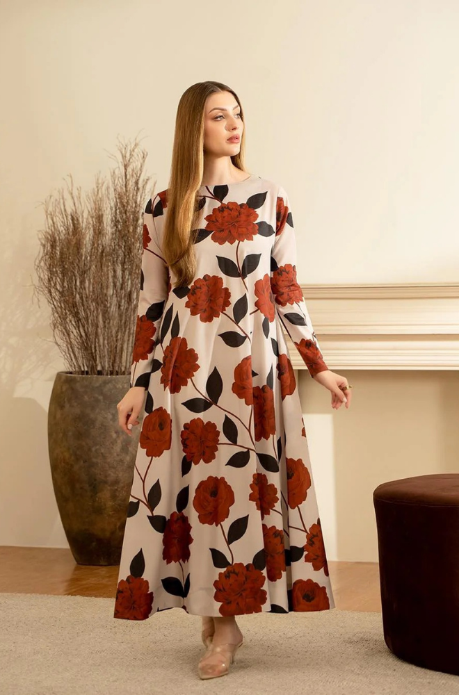 LULUSAR - 3PC SILK PRINTED ZF272