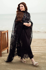 NUREH - 3PC Dhanak Embroidered ZF233