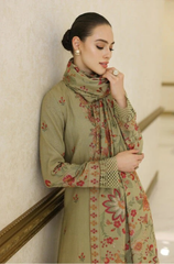 Dhanak -3PC Embroidered ZF315