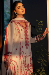 Dhanak - 3PC Embroidered ZF306
