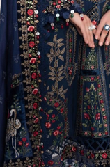 Dhanak -3PC Embroidered ZF317