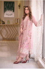 ANEELA'S -3PC LAWN EMBROIDERED SUIT ZF329