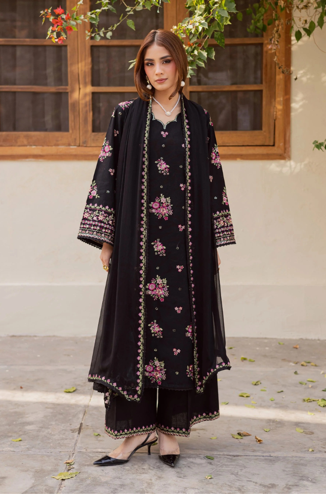 BATIK -  3PC LAWN EMBROIDERED V719