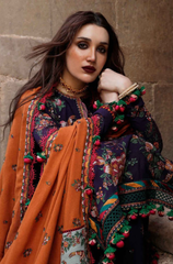 Dhanak -3PC Embroidered ZF321