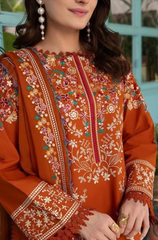 BATIK -  3PC DHANAK EMBROIDERED V47