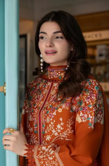 BATIK -  3PC DHANAK EMBROIDERED V47