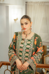 Aneelas - 3PC Luxury Silk ZF284