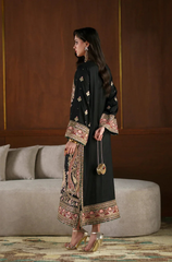 ETHNIC - 3PC LUXURY RAW SILK EMBROIDERED V738