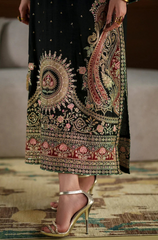 ETHNIC - 3PC LUXURY RAW SILK EMBROIDERED V738