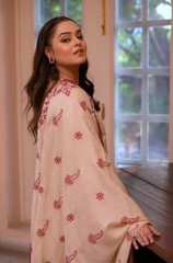 ANEELAS - 3PC DHANAK EMBROIDERED V46