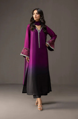 Zainab Chottani - 3PC SILK PRINTED ZF296